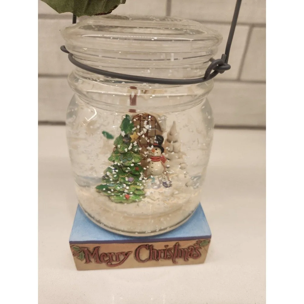 Jim Shore snowglobe nice
